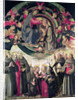 Coronation of the Virgin by Ridolfo Il (1483-1561) Ghirlandaio