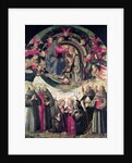 Coronation of the Virgin by Ridolfo Il (1483-1561) Ghirlandaio