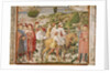 St. Augustine leaves Rome for Milan by Benozzo di Lese di Sandro Gozzoli