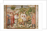 St. Augustine leaves Rome for Milan by Benozzo di Lese di Sandro Gozzoli