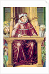 Detail of St. Augustine Reading Rhetoric and Philosophy at the School of Rome by Benozzo di Lese di Sandro Gozzoli