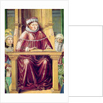 Detail of St. Augustine Reading Rhetoric and Philosophy at the School of Rome by Benozzo di Lese di Sandro Gozzoli