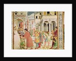 St. Augustine is led by his parents at the School of Tagaste by Benozzo di Lese di Sandro Gozzoli