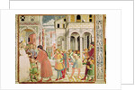 St. Augustine is led by his parents at the School of Tagaste by Benozzo di Lese di Sandro Gozzoli