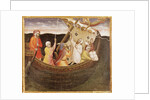 St. Fina saving the fishermen by Lorenzo di Niccolo Gerini
