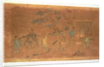 Scene from the life of Confucius and his disciples, Qing Dynasty by School Chinese