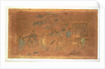 Scene from the life of Confucius and his disciples, Qing Dynasty by School Chinese