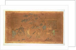 Scene from the life of Confucius and his disciples, Qing Dynasty by School Chinese