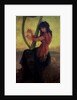 Muse Playing the Harp by Antoine Auguste Ernest Herbert or Hebert