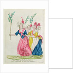 The market-women of Paris going to congratulate the Queen at the Tuileries by French School