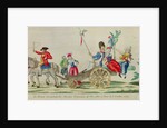 The triumphant return of the French heroines from Versailles to Paris on the 6 October 1789 by French School
