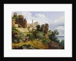 Roquebrune Landscape by Lancelot Theodore Turpin de Crisse