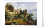 Roquebrune Landscape by Lancelot Theodore Turpin de Crisse