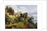 Roquebrune Landscape by Lancelot Theodore Turpin de Crisse
