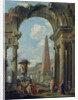 Ruins by Giovanni Paolo Pannini or Panini