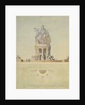 Project for the monument destined for the Place de l'Europe, 1839 by Antoine Etex