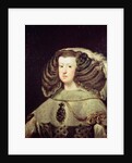 Queen Mariana of Austria by Diego Rodriguez de Silva y Velazquez