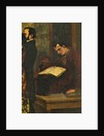 Baudelaire reading a book by Gustave Courbet