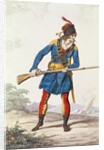 Military Dress, engraved by Vivant Dominique Denon by Jacques Louis (after) David