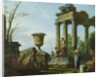 Architectural ruins, c.1715 by Giovanni Paolo Pannini or Panini