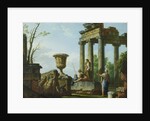 Architectural ruins, c.1715 by Giovanni Paolo Pannini or Panini