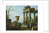 Architectural ruins, c.1715 by Giovanni Paolo Pannini or Panini