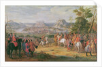 Louis XIV at the Siege of Besançon in May 1674 by Pierre-Denis Martin