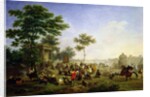 Mass in the Roman Countryside by Nicolas Antoine Taunay