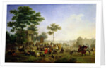 Mass in the Roman Countryside by Nicolas Antoine Taunay