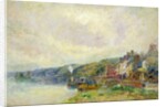 The Seine at Croisset by Albert-Charles Lebourg