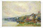 The Seine at Croisset by Albert-Charles Lebourg