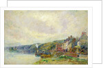 The Seine at Croisset by Albert-Charles Lebourg