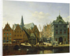 View of the Spaarne at Haarlem, 1667 by Gerrit Adriaensz Berckheyde