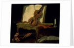 Still Life with a Violin by Jean-Baptiste Oudry