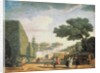 View in the Park of Villa Pamphili, 1749 by Claude Joseph Vernet