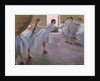 Dancers at Rehearsal, , 1875-1877 by Edgar Degas