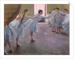 Dancers at Rehearsal, , 1875-1877 by Edgar Degas