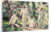 Study of Bathers, c.1895-98 by Paul Cezanne