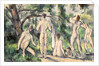 Study of Bathers, c.1895-98 by Paul Cezanne