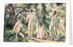 Study of Bathers, c.1895-98 by Paul Cezanne