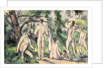 Study of Bathers, c.1895-98 by Paul Cezanne