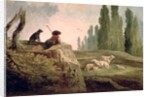 The Shepherd by Hubert Robert