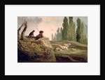 The Shepherd by Hubert Robert