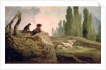 The Shepherd by Hubert Robert