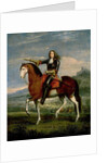 Equestrian Portrait of Henri de la Tour d'Auvergne Marshal Turenne by Adam Frans van der Meulen