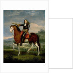 Equestrian Portrait of Henri de la Tour d'Auvergne Marshal Turenne by Adam Frans van der Meulen