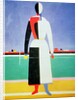 Woman with a Rake, c.1928-32 by Kazimir Severinovich Malevich