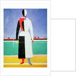 Woman with a Rake, c.1928-32 by Kazimir Severinovich Malevich