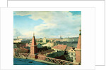 View of the city of Berlin with Altes Museum and Cathedrale from the roof of the Church of Friedrichswerder, 1834-35 by Johann Philipp Eduard Gartner