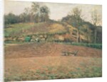 Ploughland, 1874 by Camille Pissarro